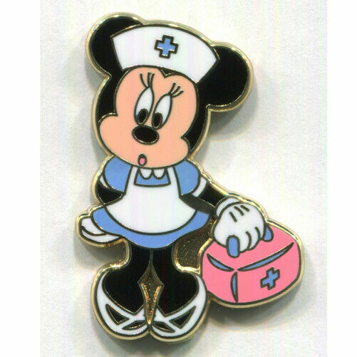 Disney Pin Minnie Mouse as Nurse Disney Store Japan Exclusive