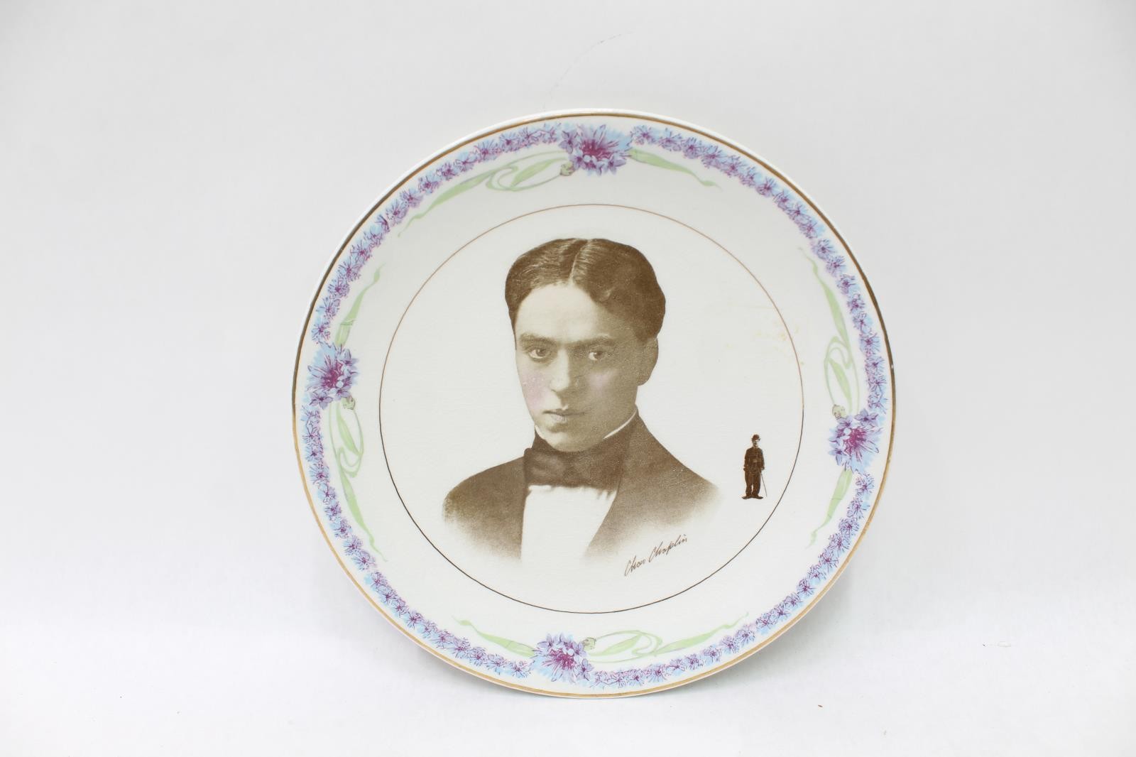 1915 Charlie Chaplin Star Players Photo Co. Collectors Plate