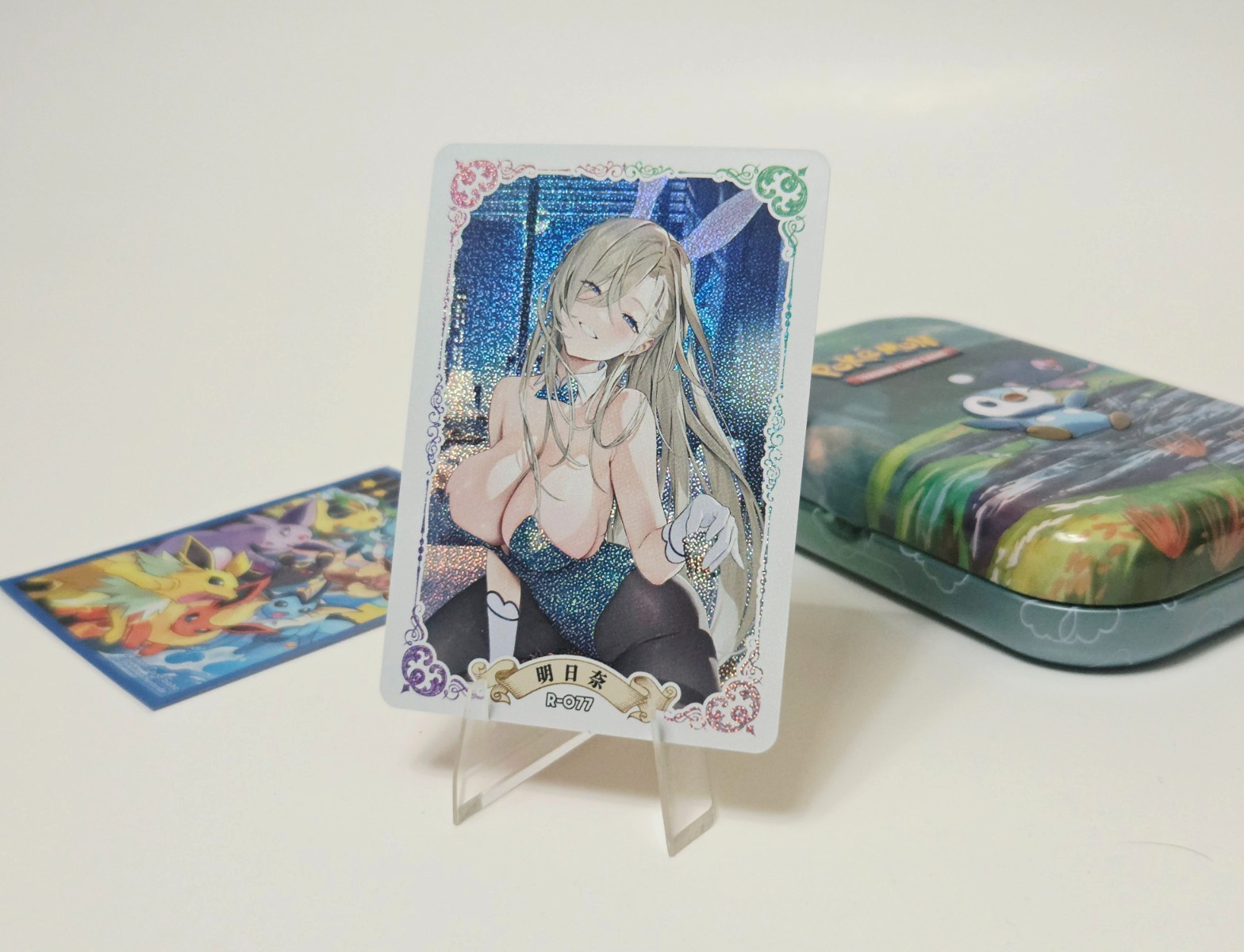 Blue Archive Asuna Custom Full Art Goddess Tcg Waifu Trading Card