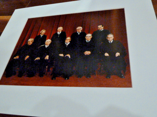US Supreme Court 1986 Original Official Oversized Photo Rehnquist Chief Justice US Supreme Court 1986 Original Official Oversized Photo Rehnquist Chief Justice