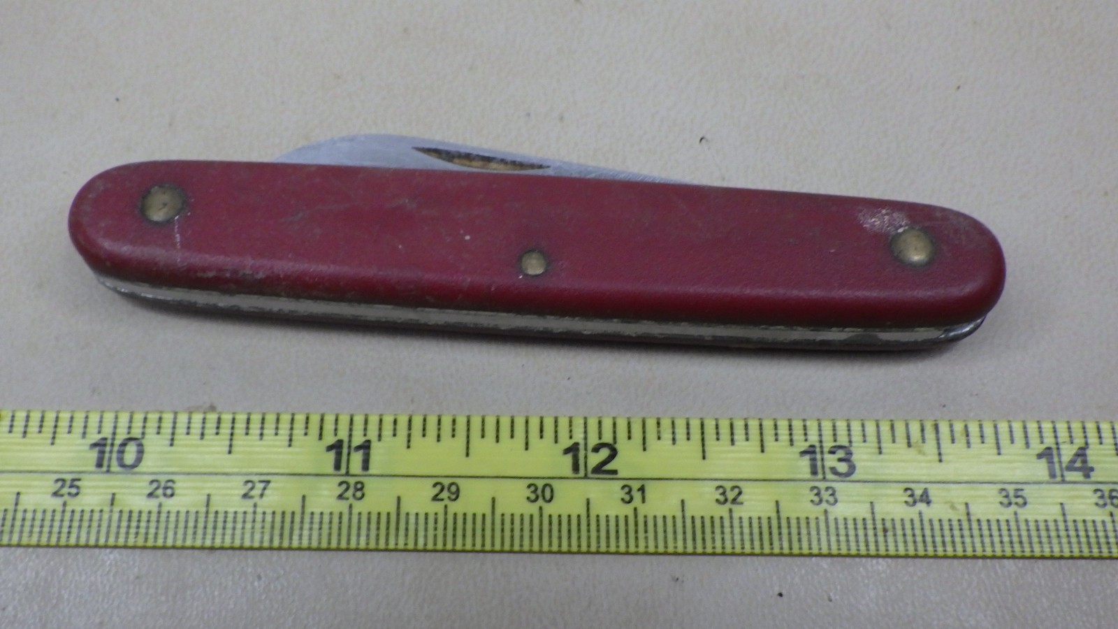 Vintage Pocket Knife Victorinox Switzerland Rostfrei Single Blade