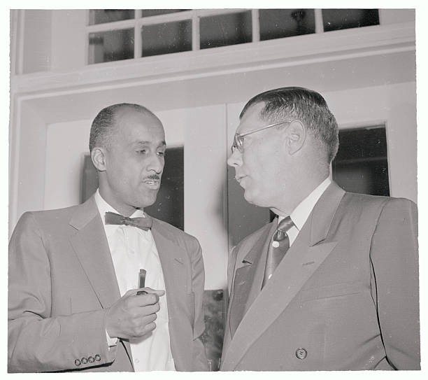 Dr Frank M Snowden Jr head of Howard University's Classics Departm- Old Photo