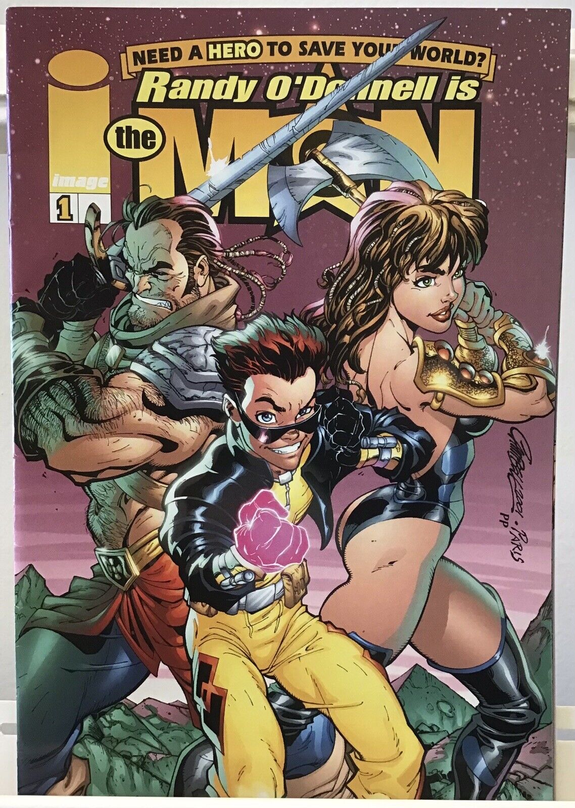 Image Comics Randy O’Donnell Is The Man Vol 1 #1 Variant -VF/NM