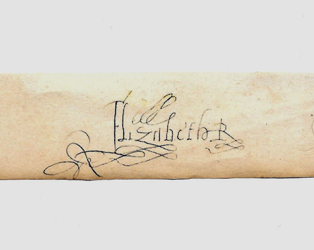 Queen Elizabeth I Autograph Reprint On 300 Year Old Paper 