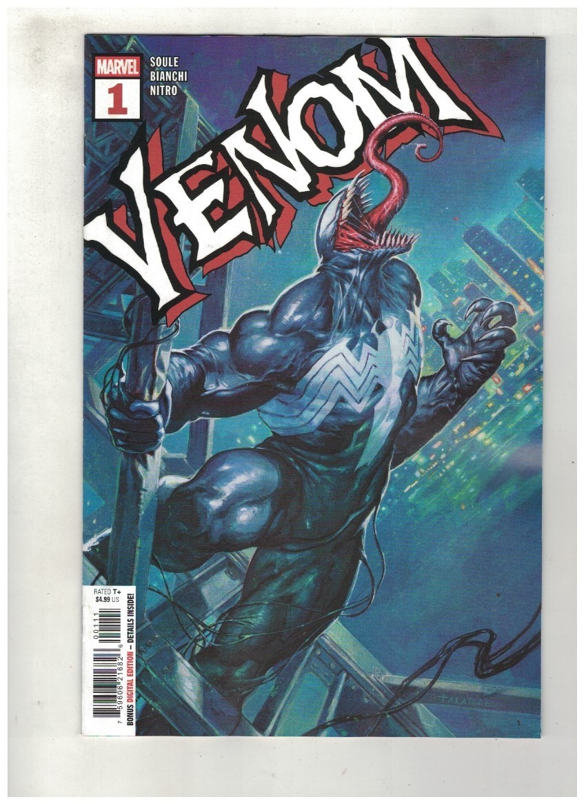 VENOM #1 - DAVIDE PARATORE MAIN COVER - MARVEL COMICS/2026