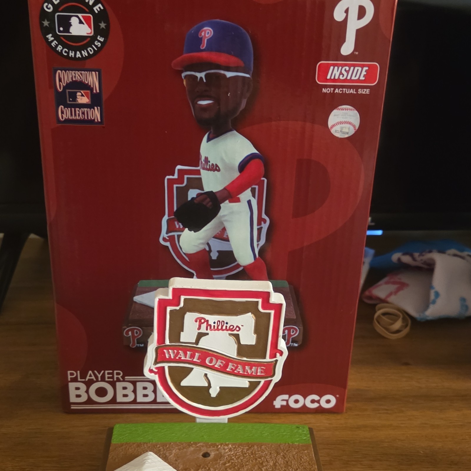 FOCO Phillies Wall of Fame Jimmy Rollins Bobblehead Limited Edition 150 2026 FOCO Phillies Wall of Fame Jimmy Rollins Bobblehead Limited Edition 150 2026