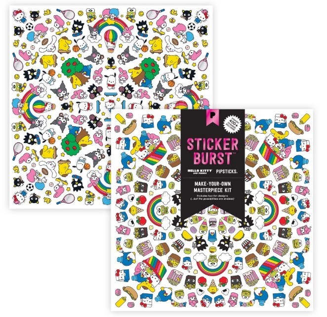 PIPSTICKERS Hello Kitty & Friends Pipsticks sticker burst 