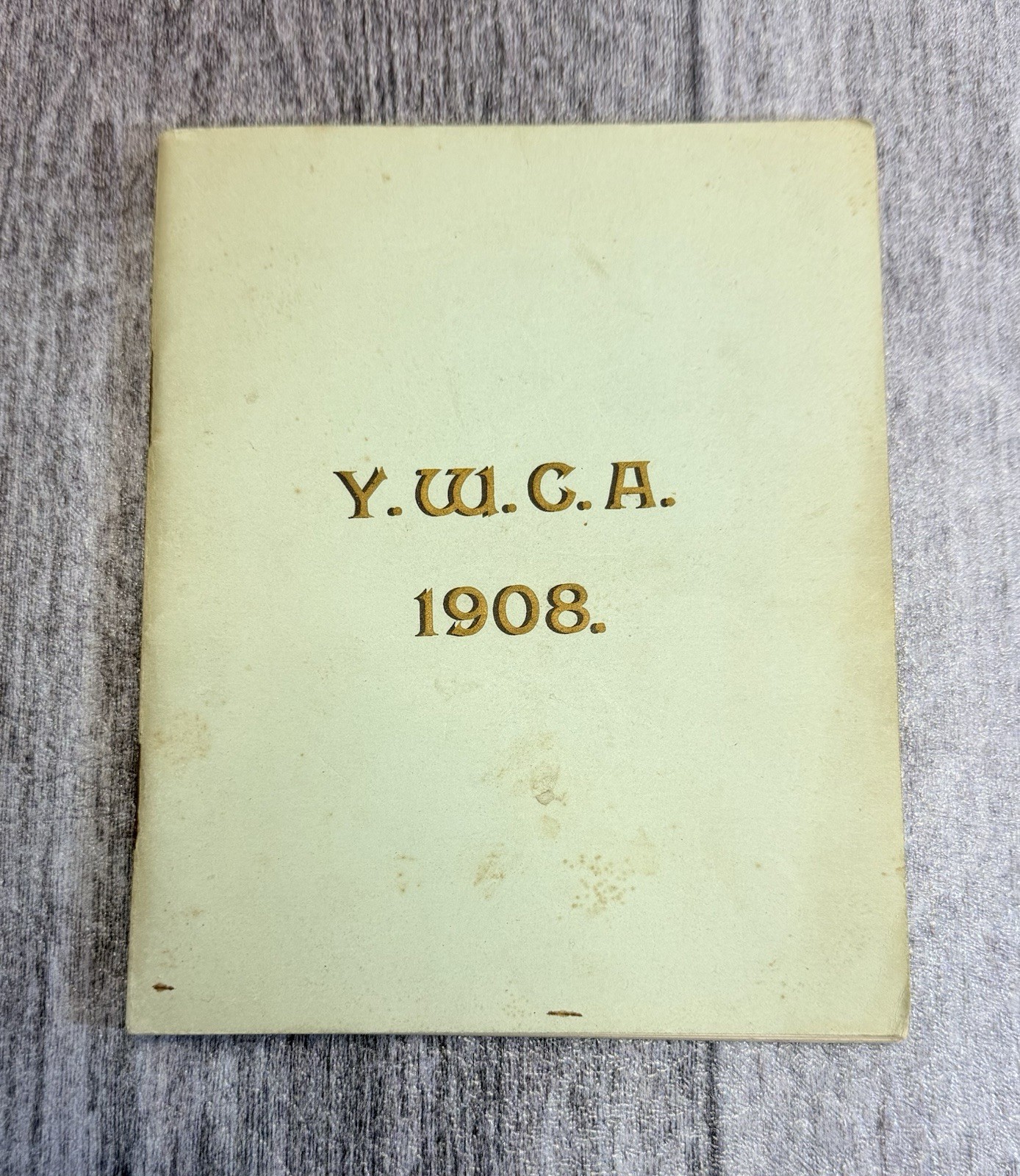 Y.W.C.A. 23rd Annual Report of the Glasgow Y.W.C.A. Booklet Pamphlet ca. 1908