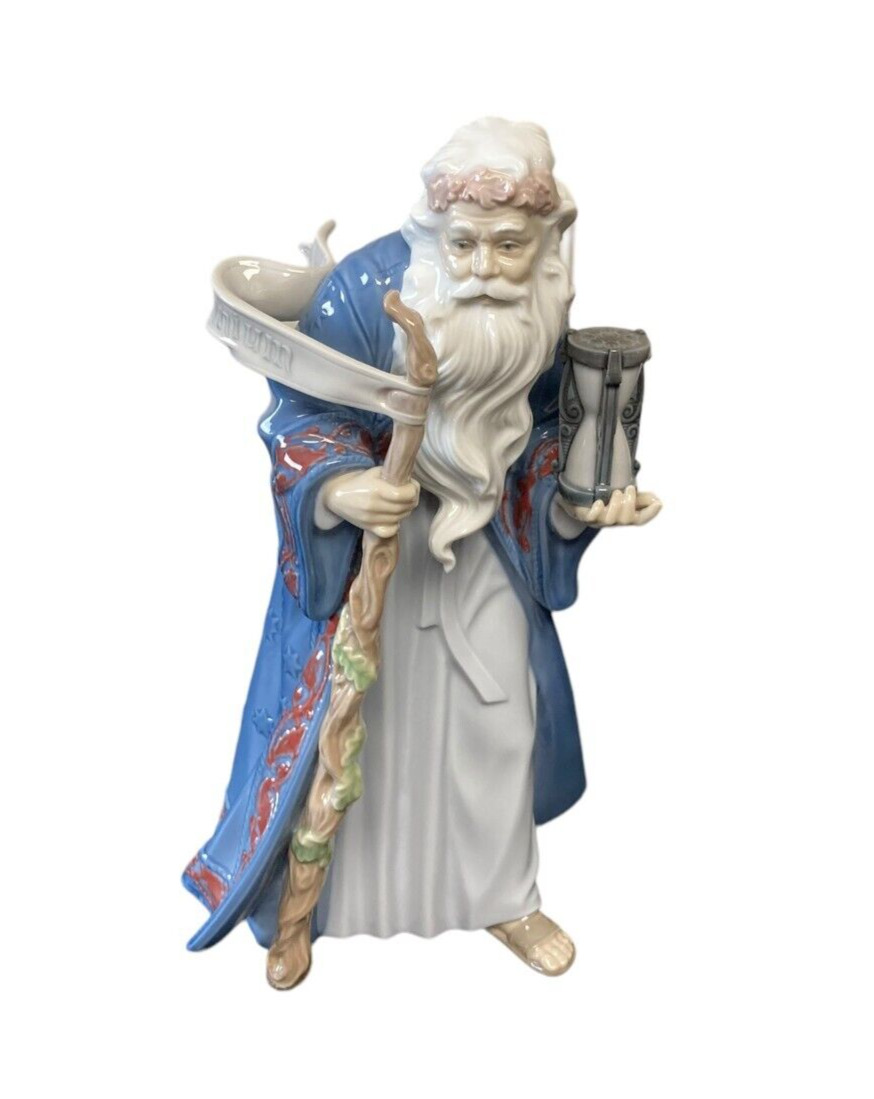 LLADRO 6696 Millennium Father Time Retired 1999 Mint Condition 11\