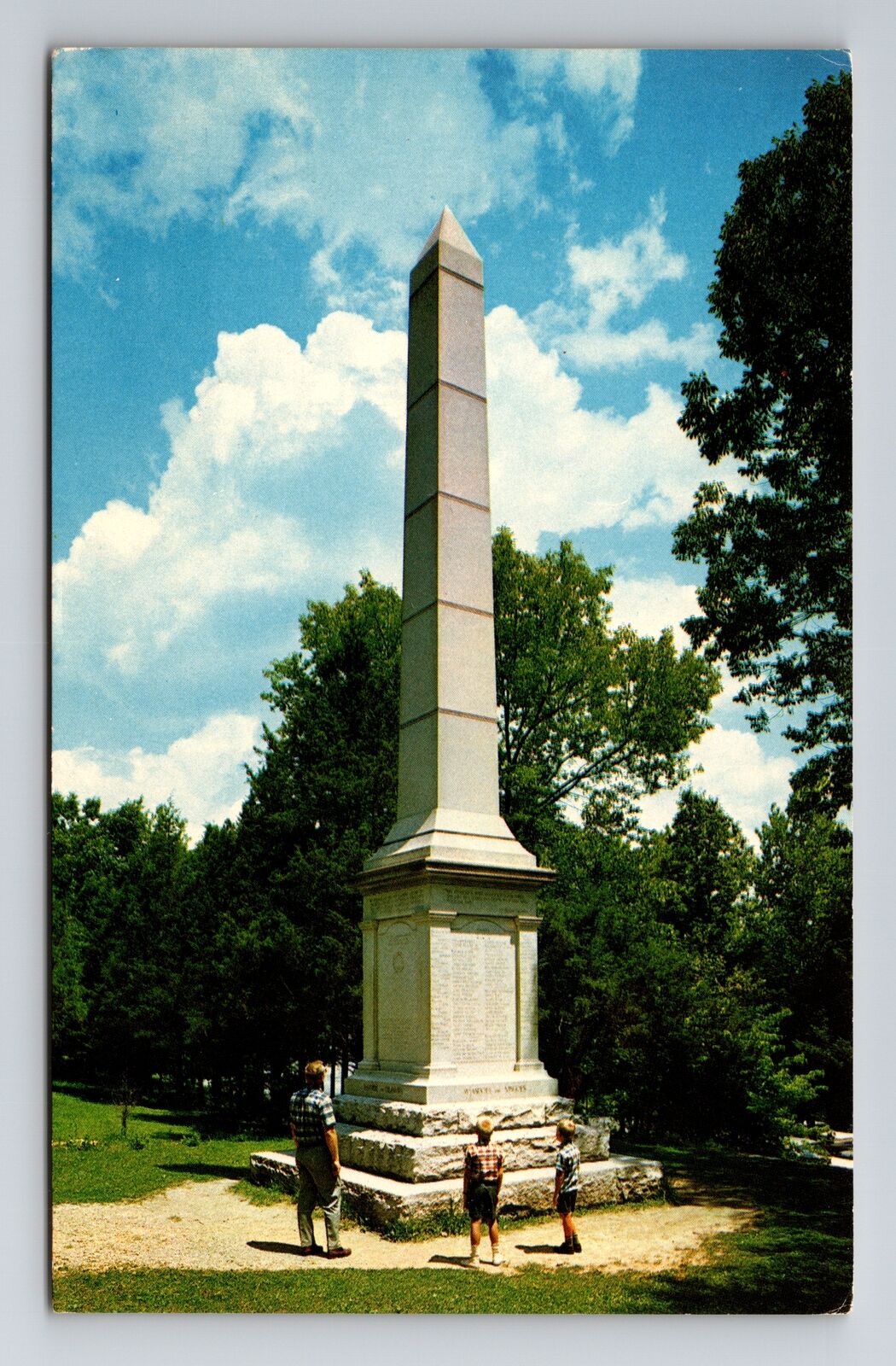 Paris KY-Kentucky, Blue Licks Battlefield State Park, Vintage Postcard