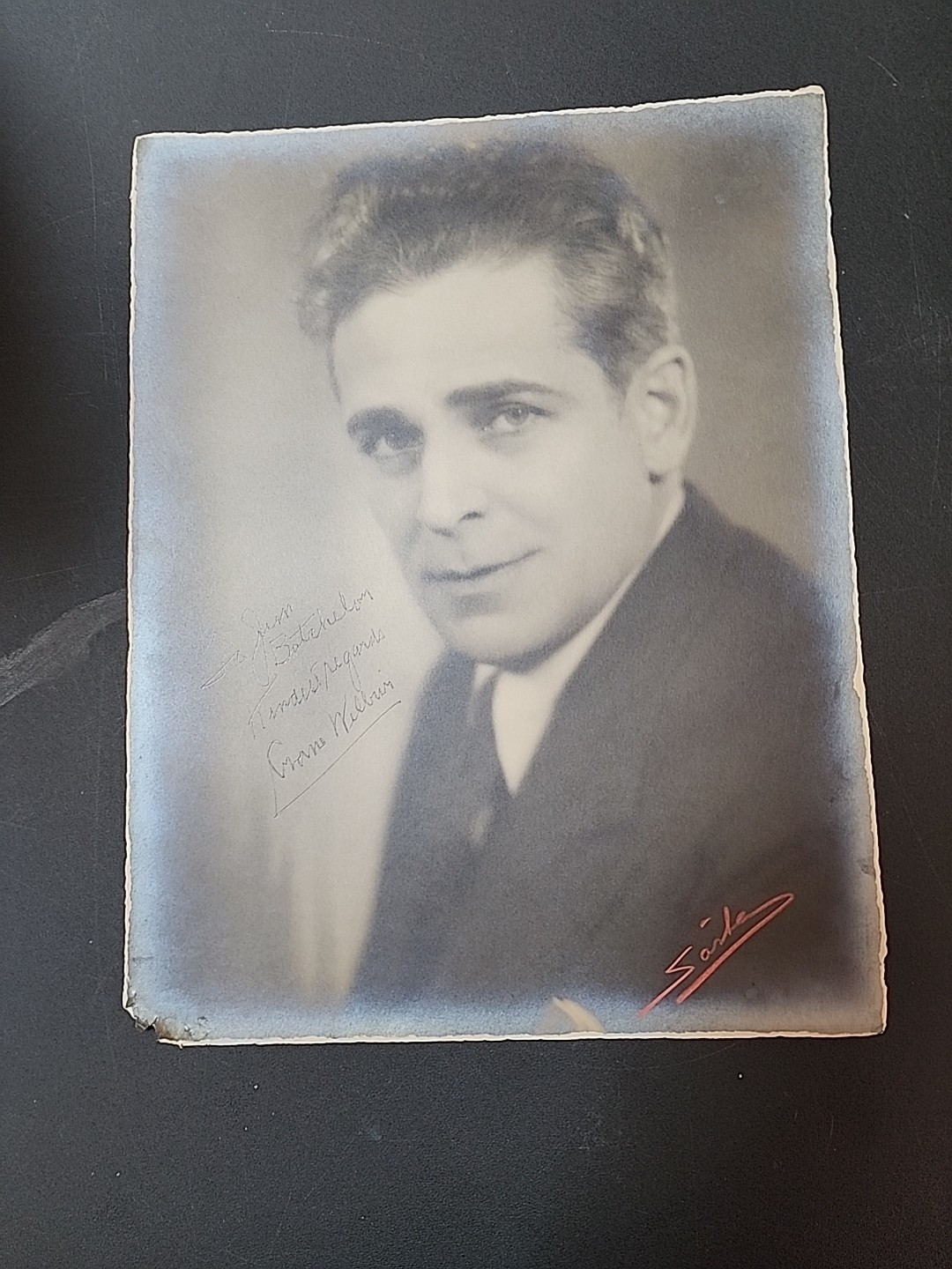 10X13 DW SASHA  Photo Actor stage, radio and screen Crane Wilbur 1917
