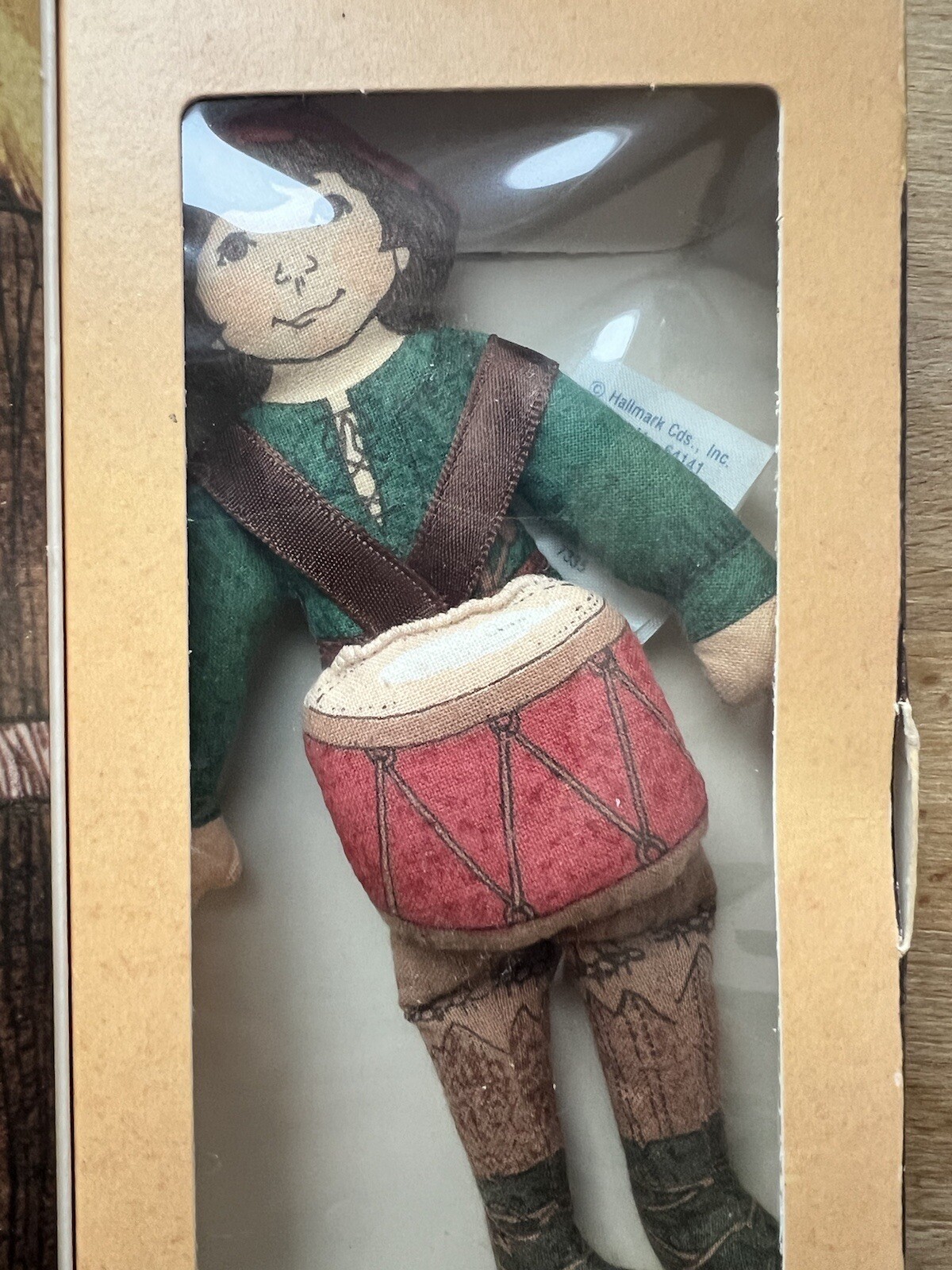 Hallmark Drummer Boy Doll 1976 Vintage W/box