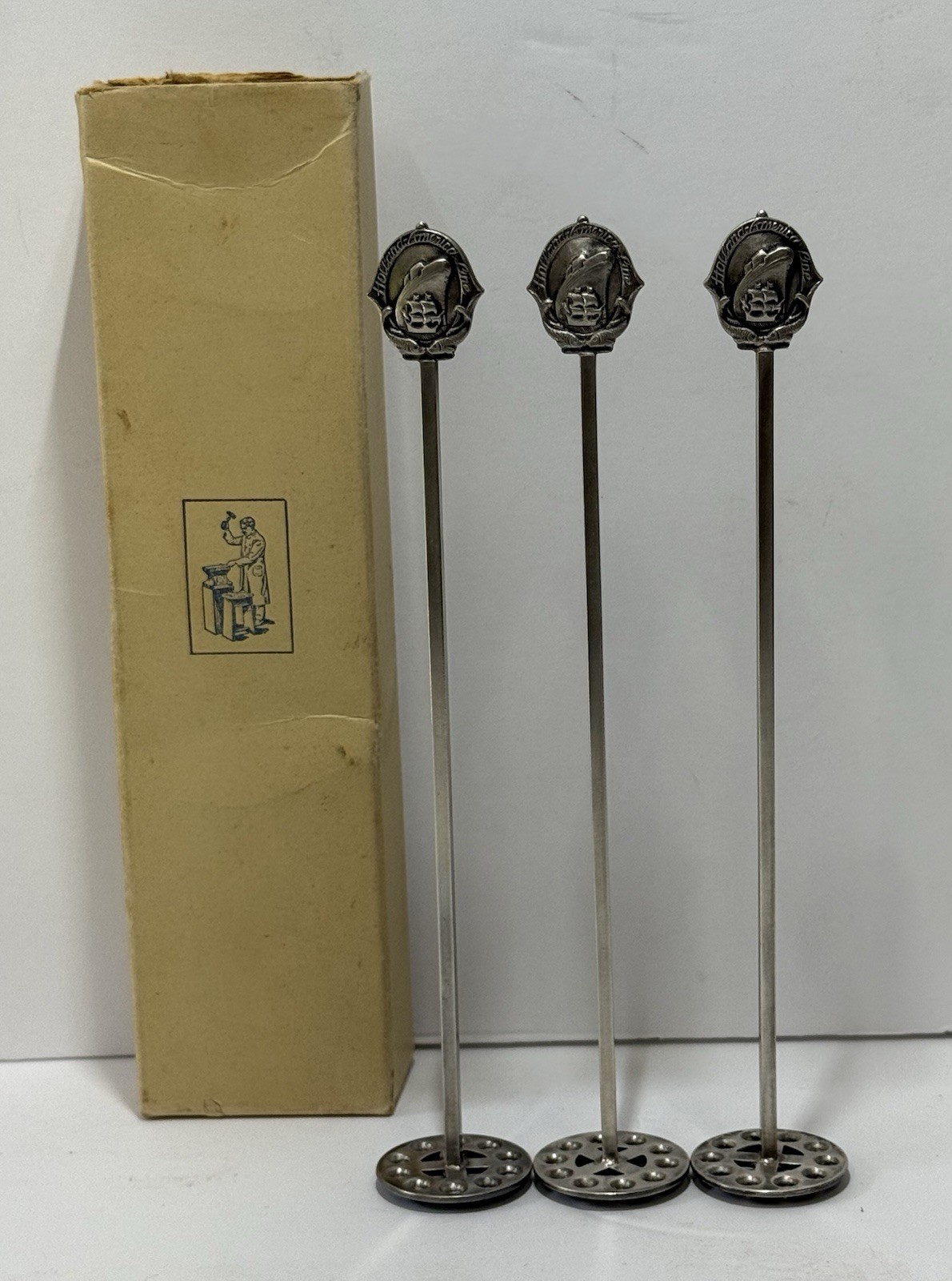 Vintage Holland America Line Cocktail Stirrers VERY RARE Vintage Holland America Line Cocktail Stirrers VERY RARE