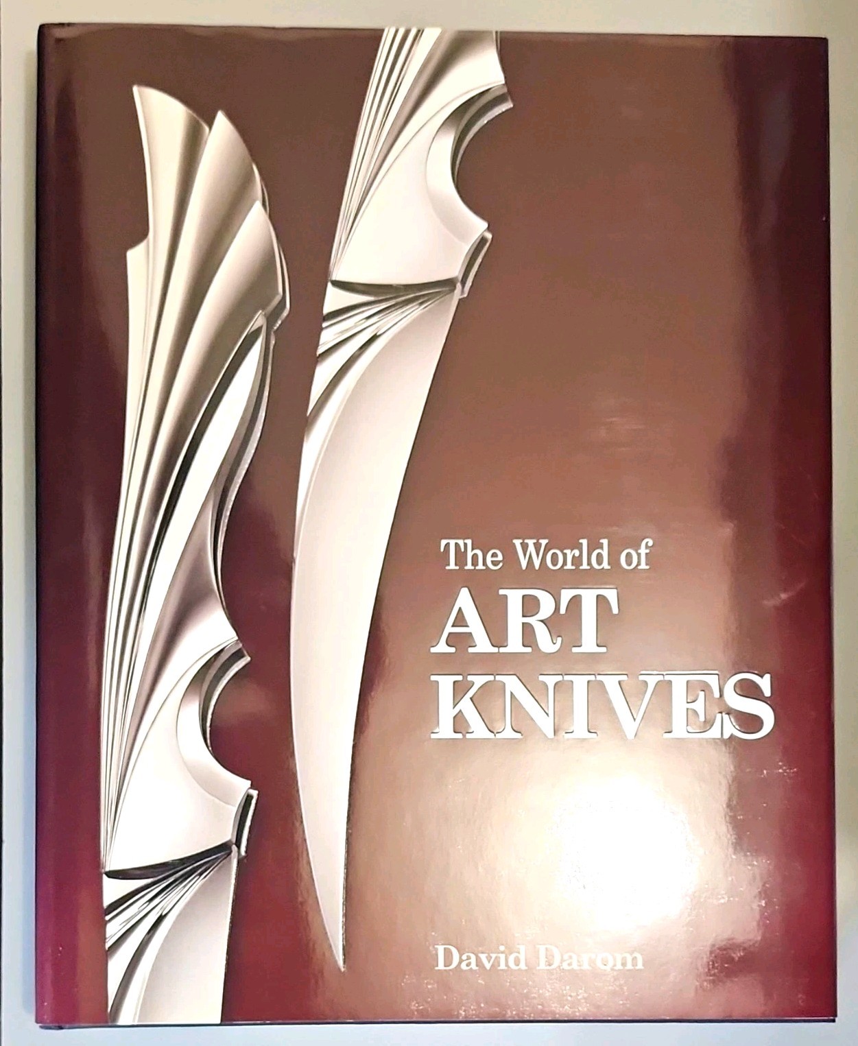David Darom The World of Art Knives Hardcover Book Brown Original