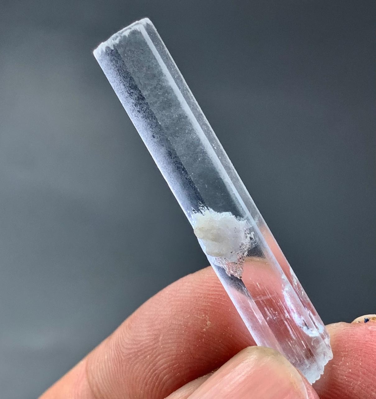 17 CT  Terminated Natural Top Quality Aquamarine Crystal From Skardu Pakistan
