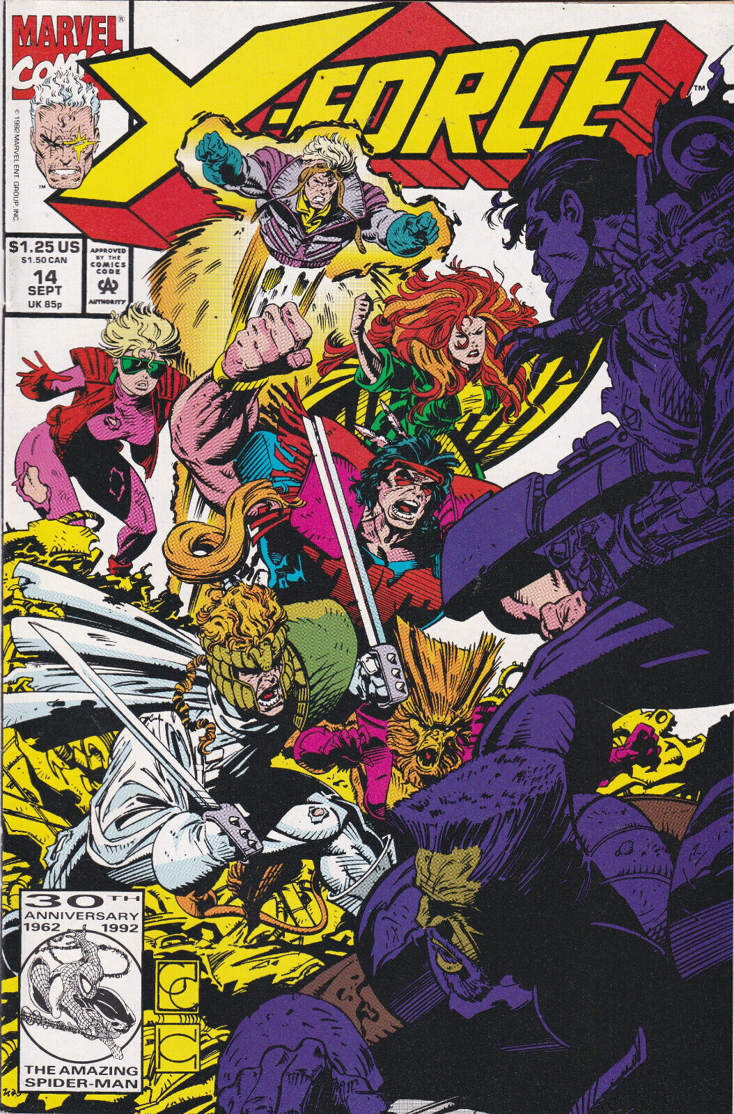 X-Force #14 Vol. 1 (1991-2002) Marvel Comics, High Grade