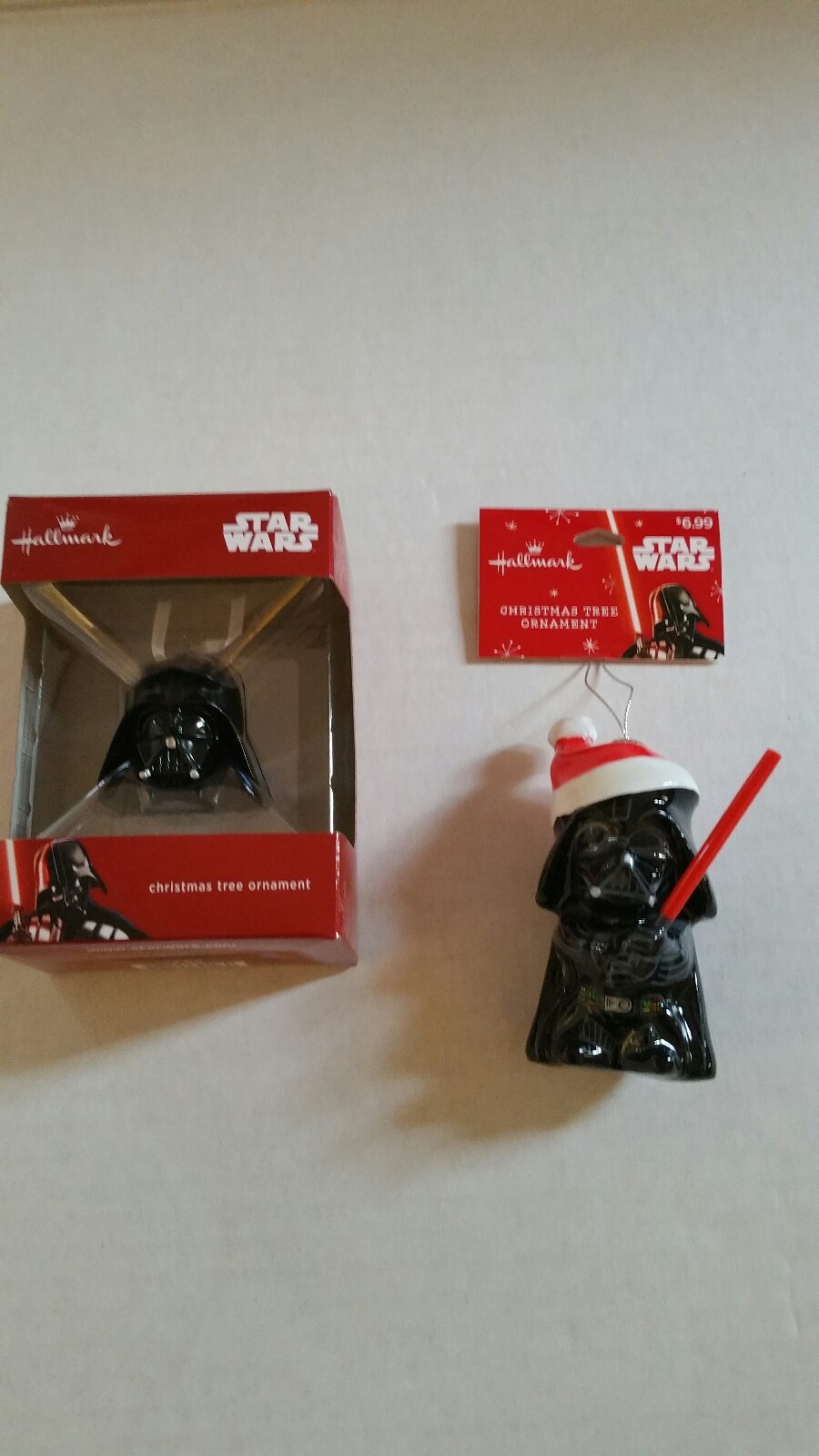 Hallmark 2017  A lot Star Wars Imperial Stormtrooper Black Helmet Ornament 