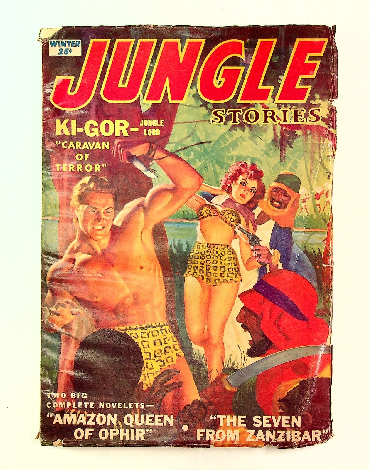 Jungle Stories Pulp 2nd Series Dec 1952 Vol. 5 #7 VG
