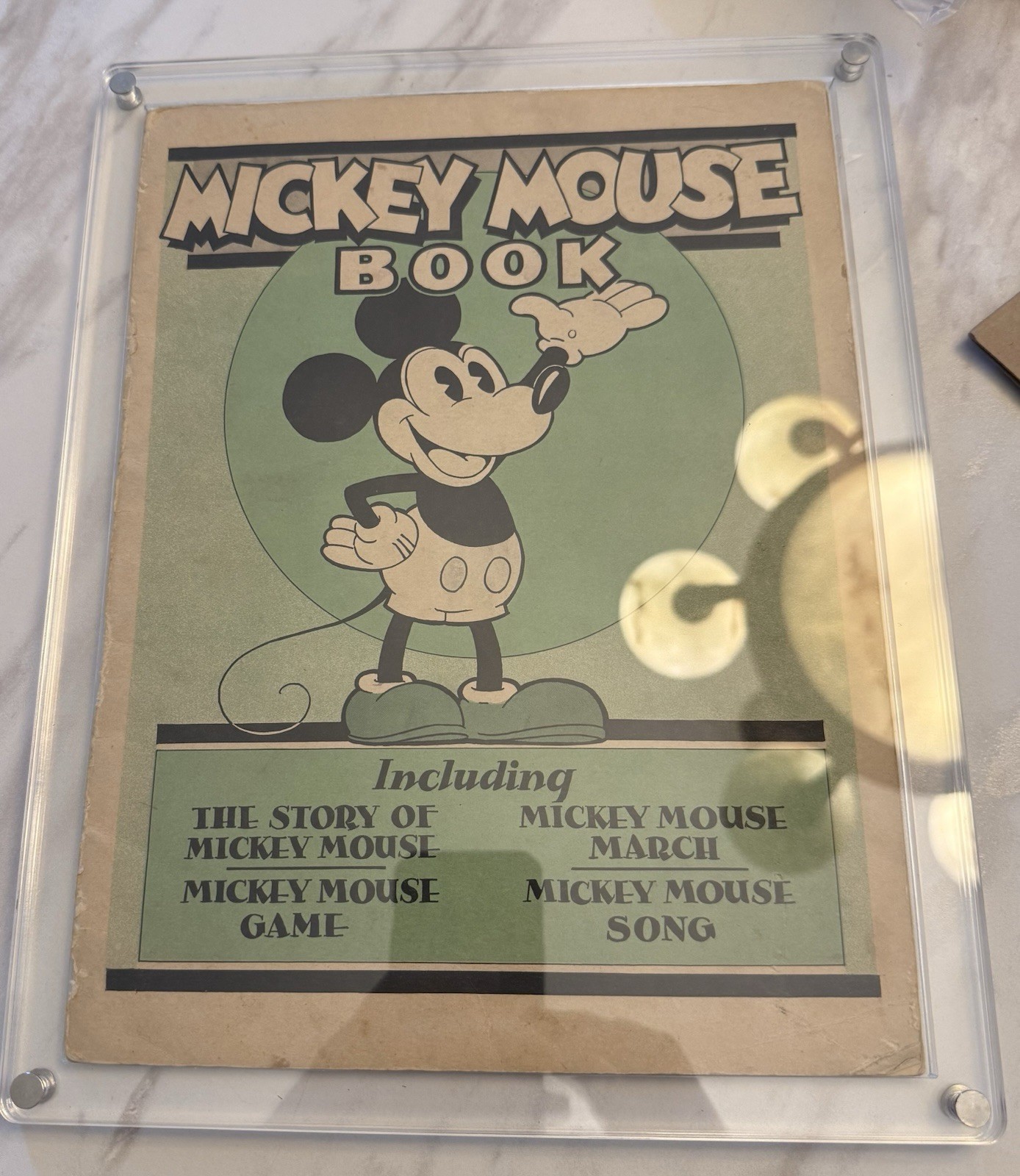 Mickey Mouse Book BIBO and LANG, 1930, Walter E. Disney, First Edition 1st Issue
