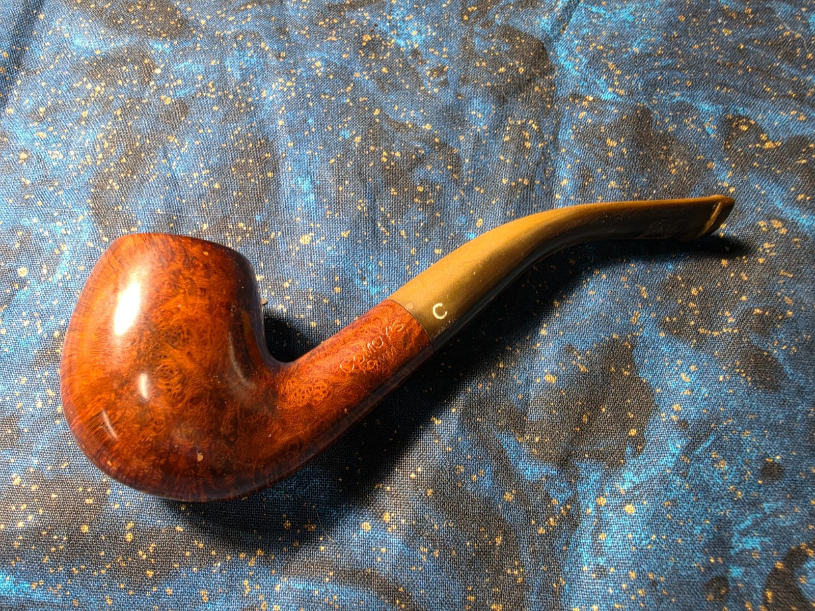 Vintage Comoy's 9mm 185 Bent Smoking Pipe Vintage Comoy's 9mm 185 Bent Smoking Pipe