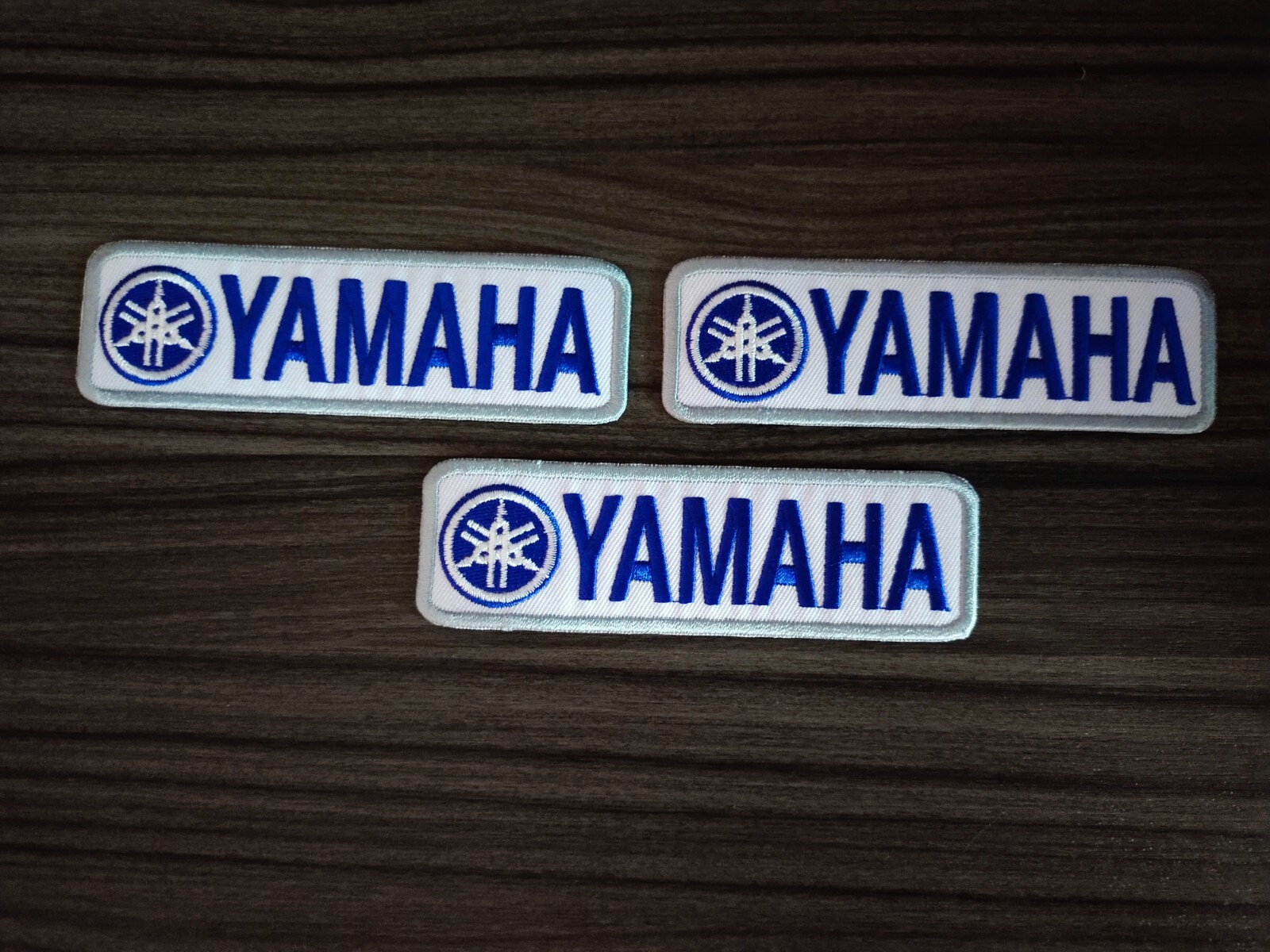 3pcs YAMAHA Sport Racing MOTORCYCLES Iron on Patch or Sew Embroidered on #001