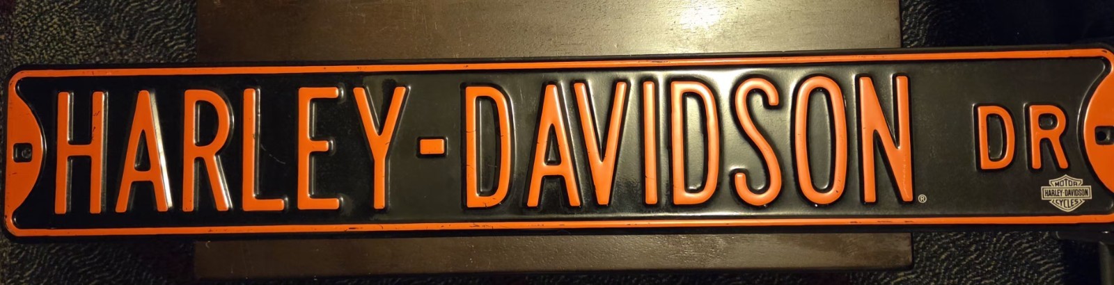 Official Licensed  Harley-Davidson DR Sign – Rare 2005 Vintage Collectors Item 