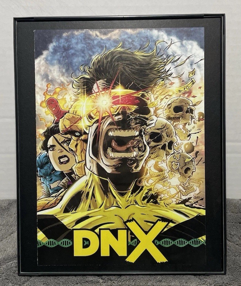 Marvel's Deadly DNX Comic Wall Art Framed 8 Marvel's Deadly DNX Comic Wall Art Framed 8
