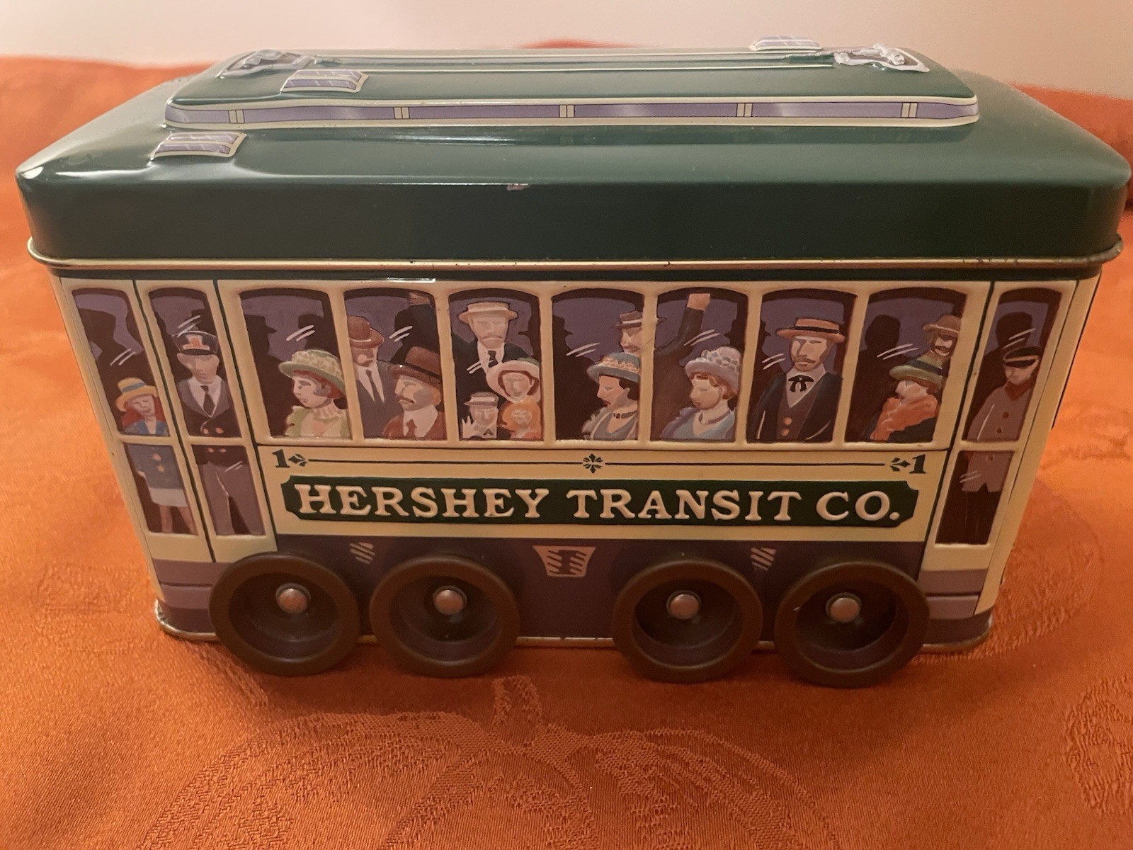 Hershey Transit Co. Trolley Tin