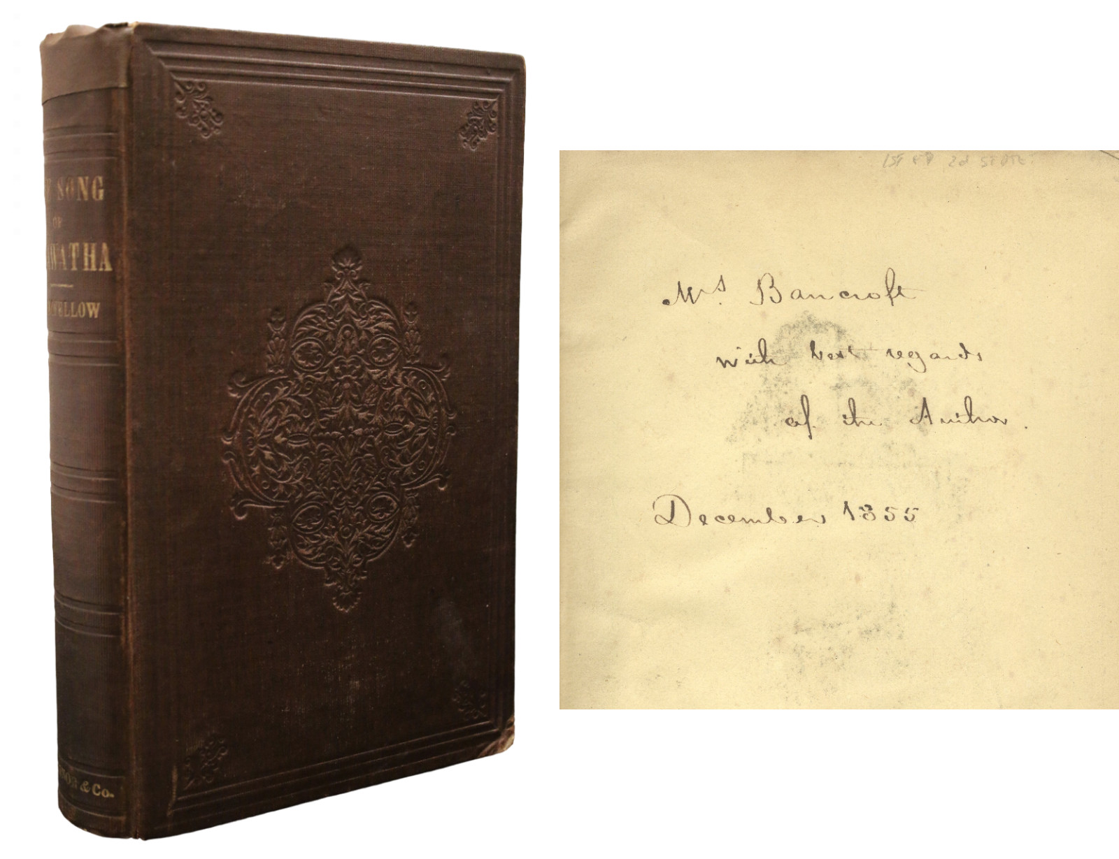 Henry Wadsworth Longfellow ~ Signed \