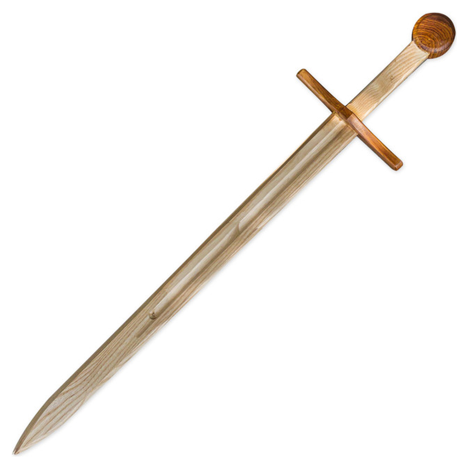 Medieval Wooden Sword for Practice Steamed Beech Wood Arming Sword 27