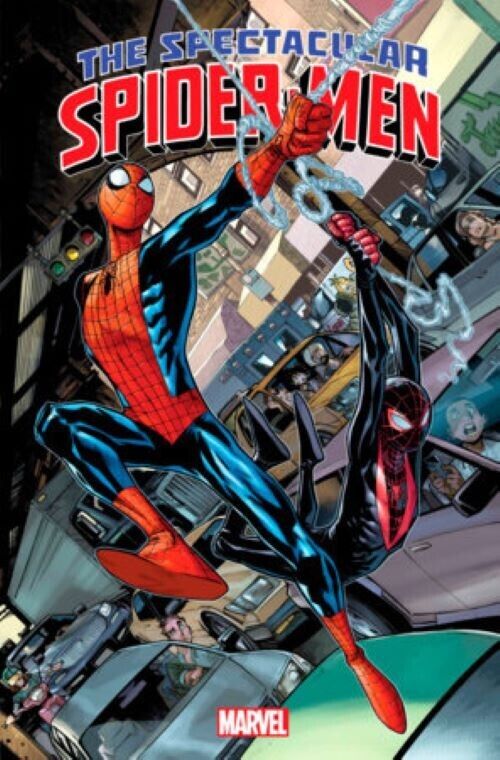 THE SPECTACULAR SPIDER-MEN 1 (MAIN COVER) - NOW SHIPPING