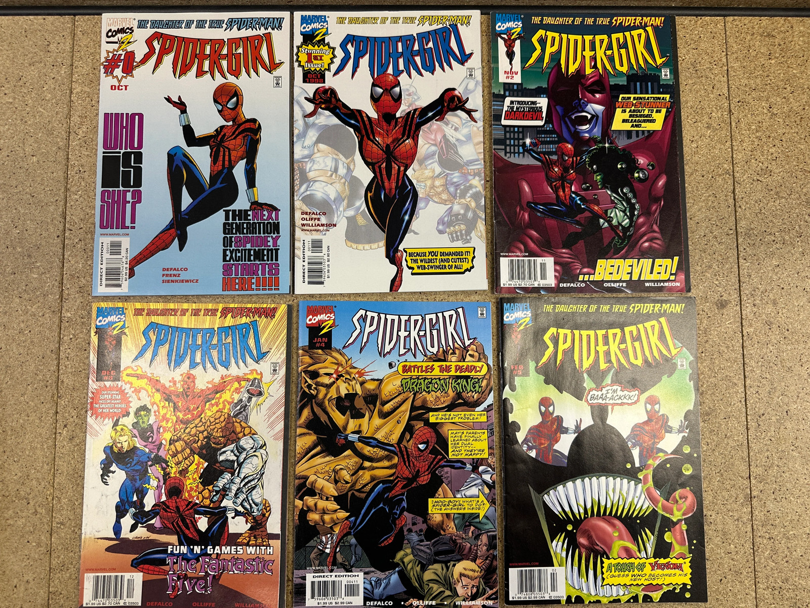 Spider-Girl #0, 1-100 + Annual Marvel, 1998-2006 Complete