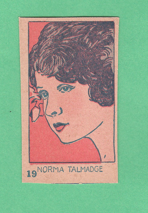 1921 W551 Strip Card Norma Talmadge #19  Nrmnt  Read Below
