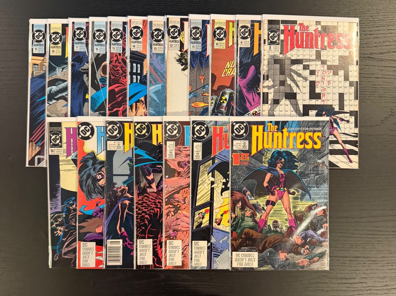 DC: The Huntress Vol. 1 (1989) #1-19 Complete Set