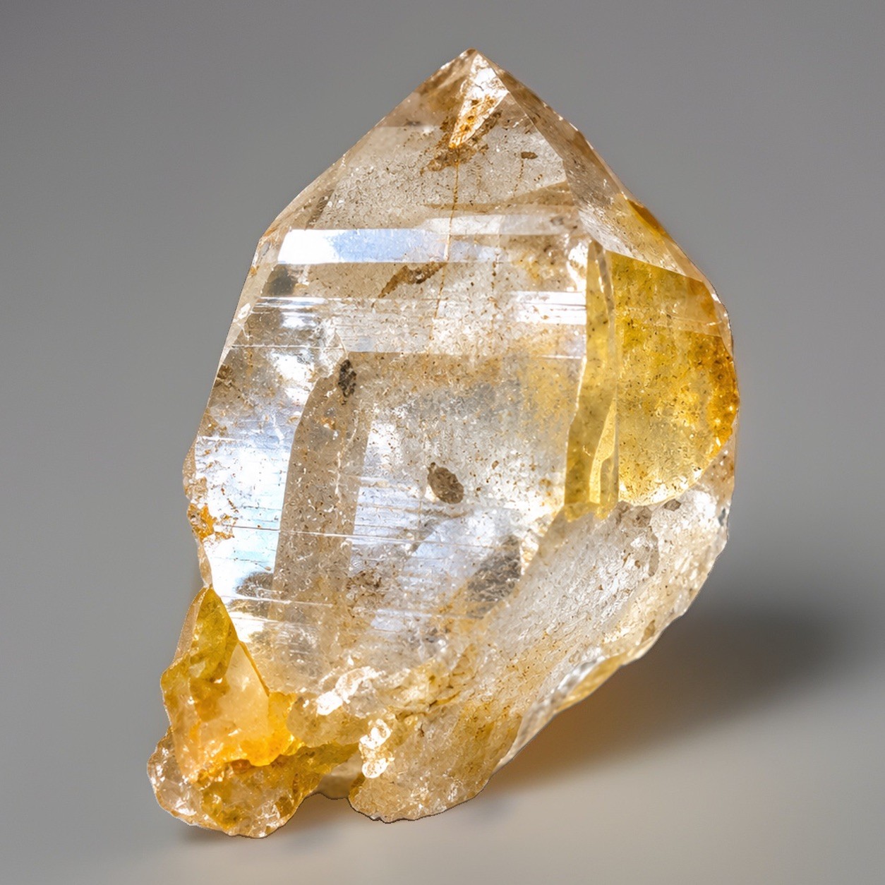 “Golden Sprout” Ganesh Golden Himalayan Quartz Iron-Oxide Iridescent Crystal “Golden Sprout” Ganesh Golden Himalayan Quartz Iron-Oxide Iridescent Crystal