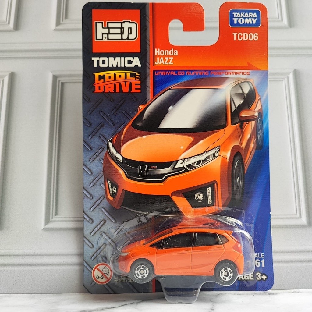 Honda Jazz (Orange) Cool drive Tomy Tomica ORANGE