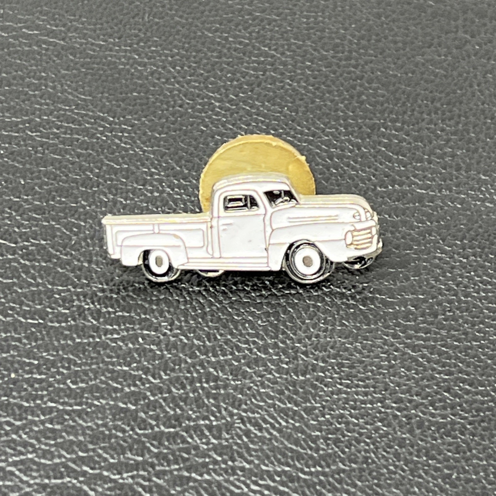1948-1950 Ford Truck lapel pin white P5874