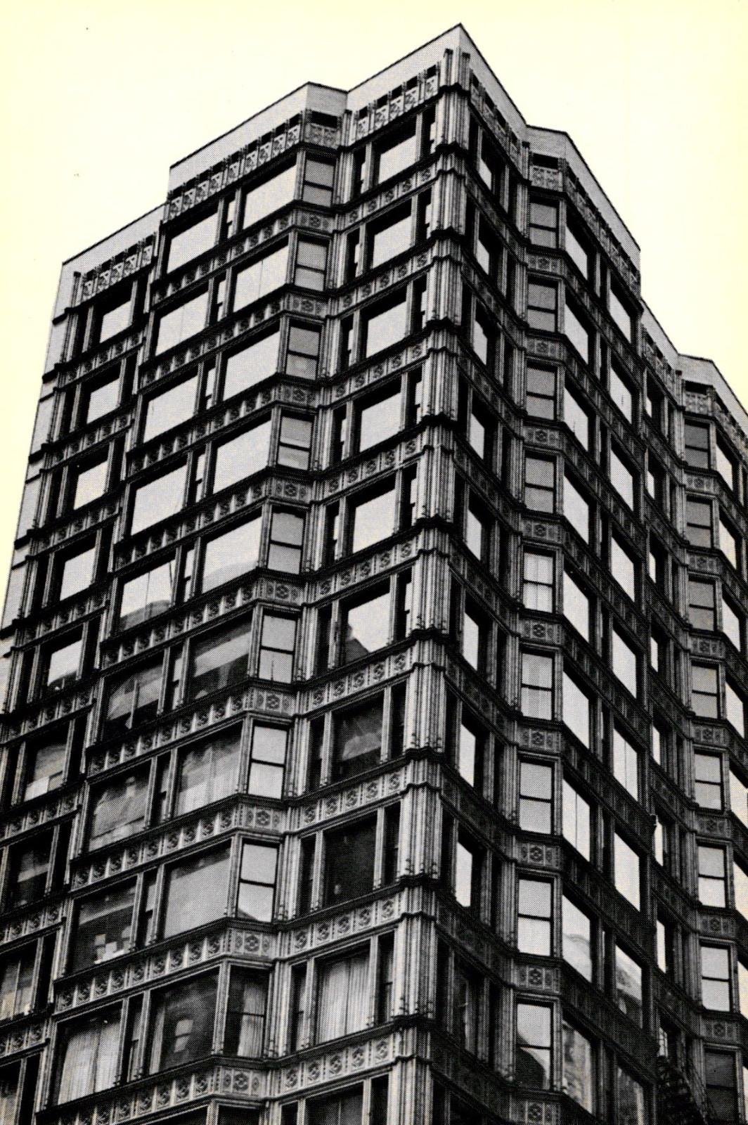 RELIANCE BUILDING CHICAGO IL BURNHAM & ROOT ARCHITECTS POSTCARD M1