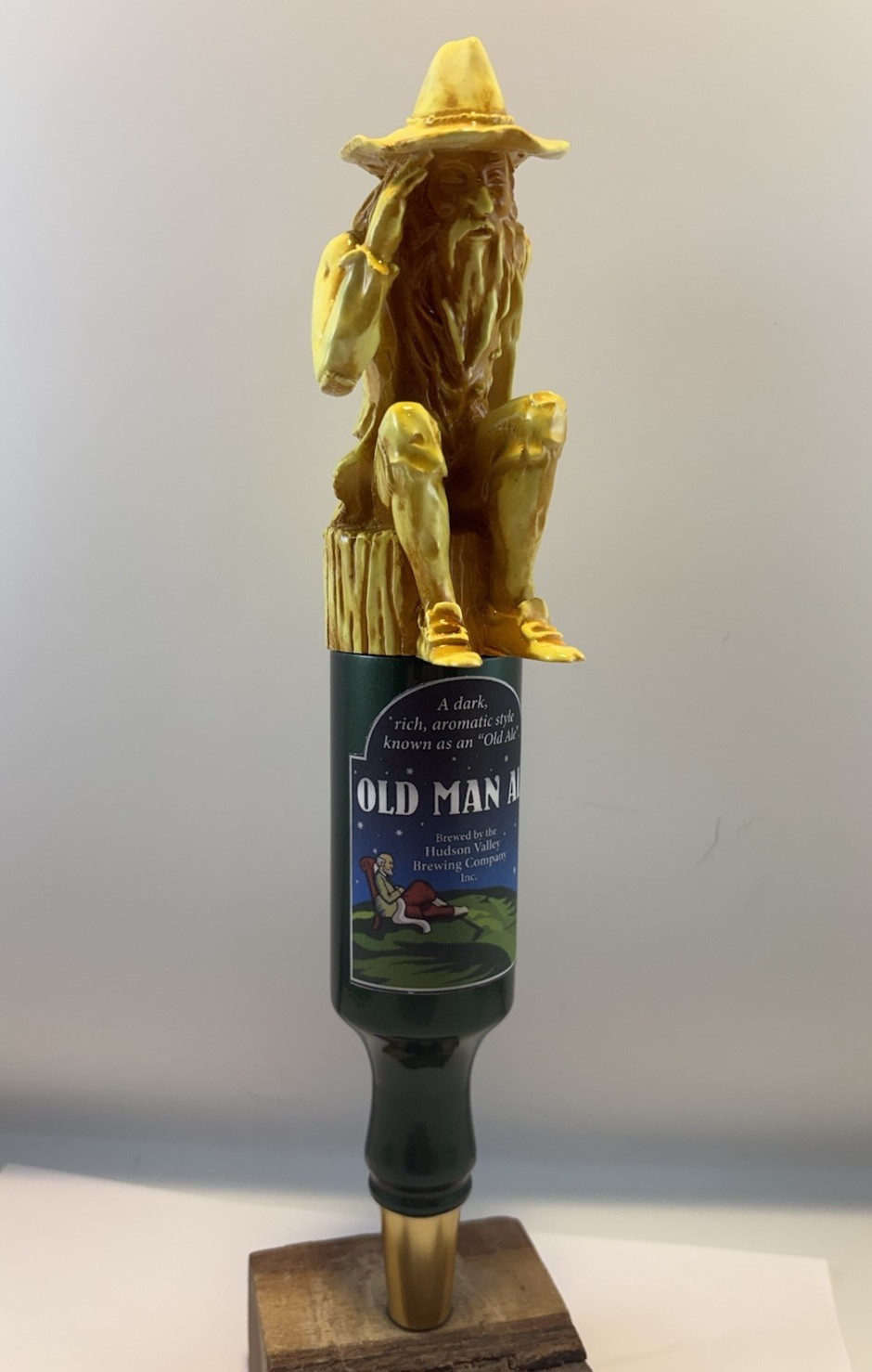 Beer Tap Handle Hudson Valley Old Man Ale Beer Tap Handle Rare Figural Beer Tap Beer Tap Handle Hudson Valley Old Man Ale Beer Tap Handle Rare Figural Beer Tap