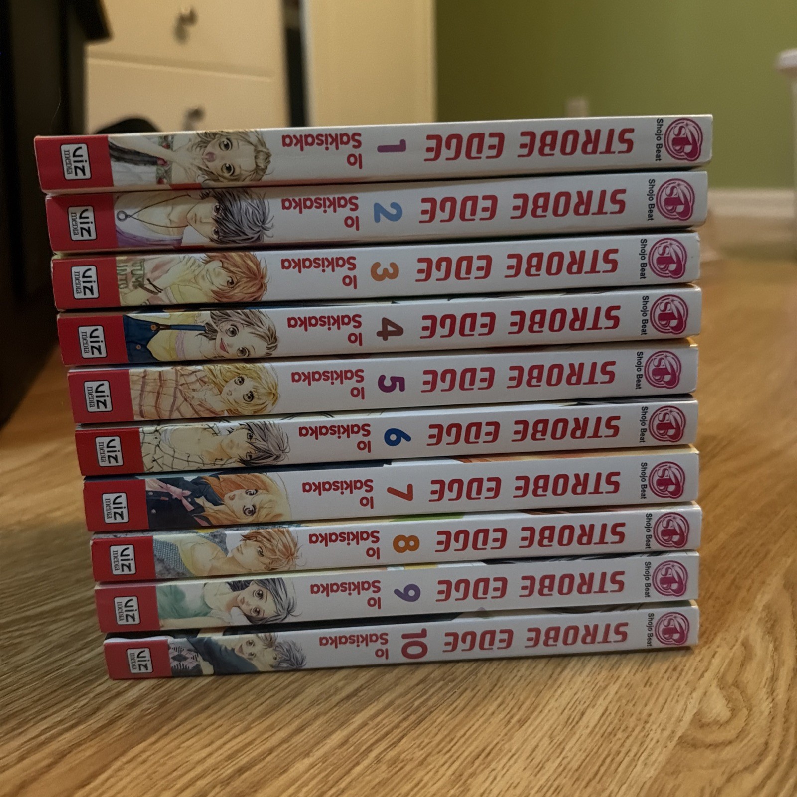 Strobe Edge Manga Volume 1-10 Complete Set Comic English Version