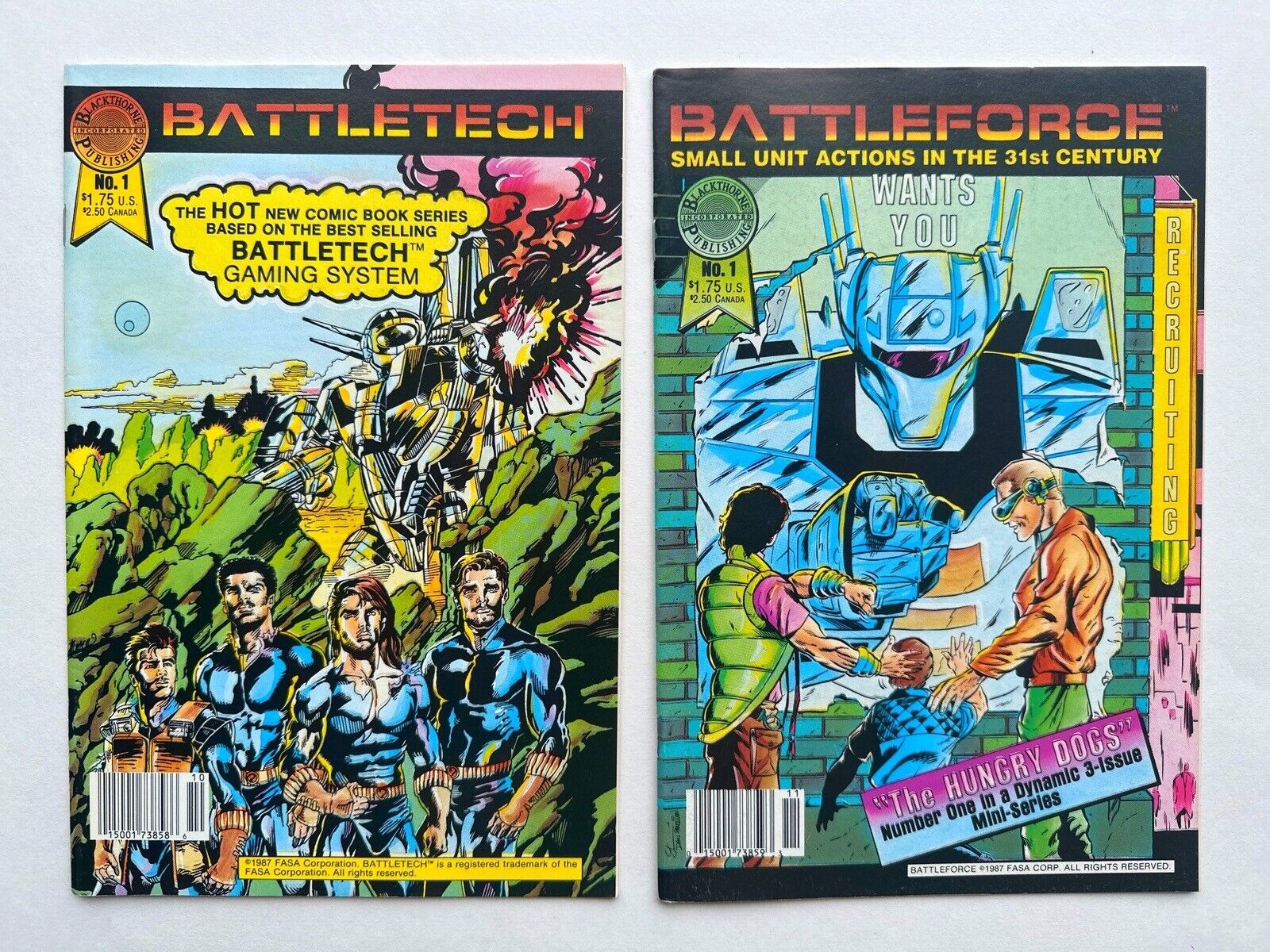 Battleforce #1 Battletech #1 Blackthorne | Battletech Mini-Series 1987