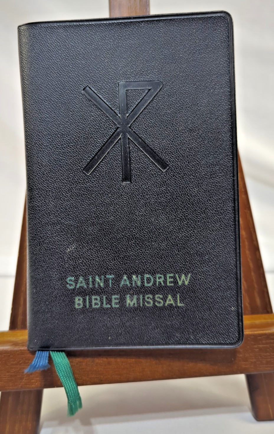 Vintage 1962 Saint Andrew Bible Missal Black Softcover Book DDB Publishers