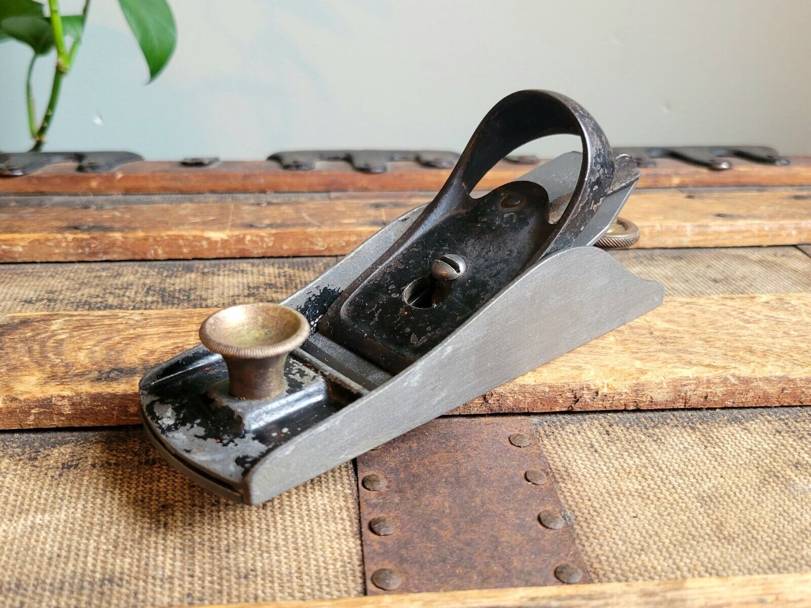 Vintage Stanley No. 9 1/2 Early Type (1879 - 1885) Excelsior Body Block Plane