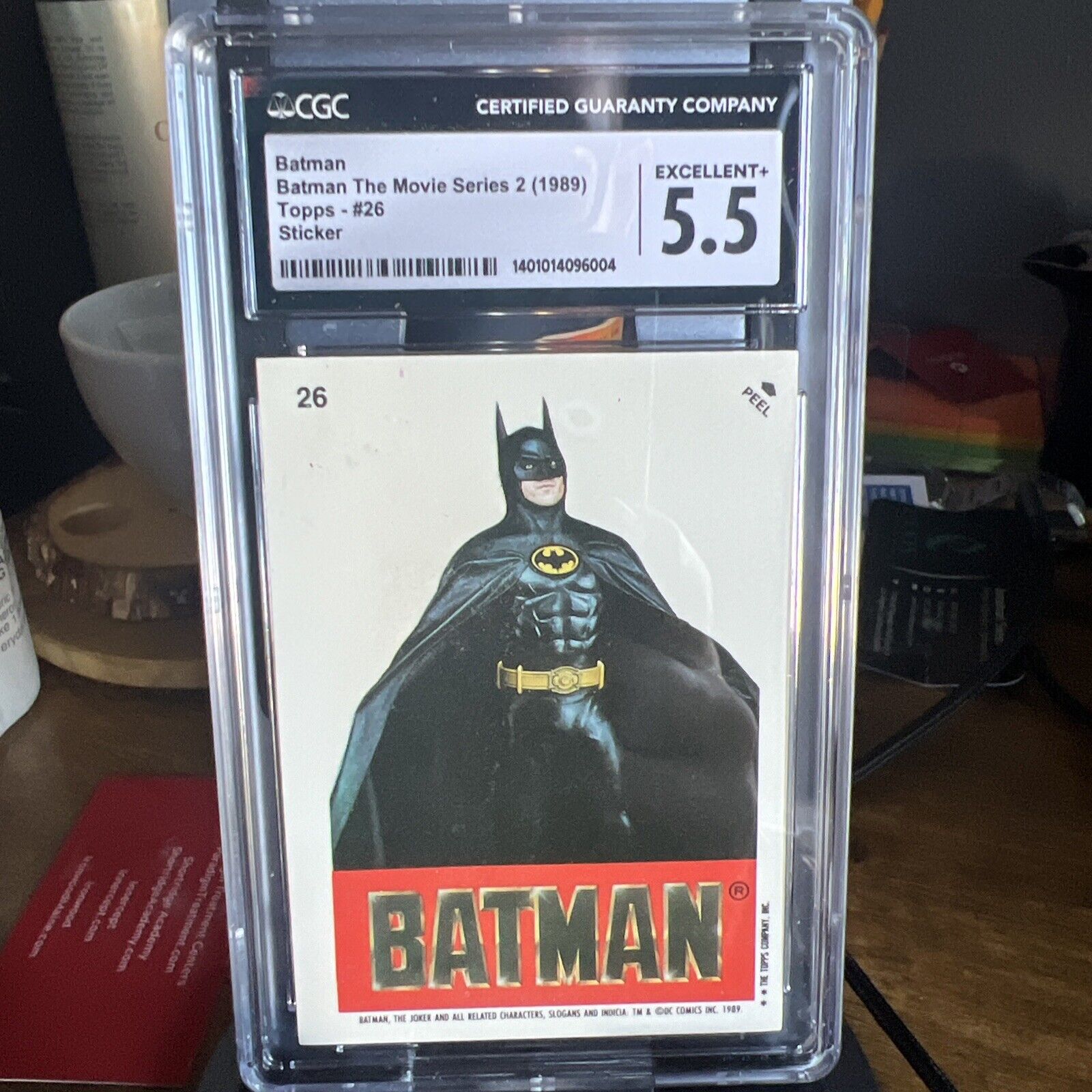 topps batman 1989 Series 2 Batman #26
