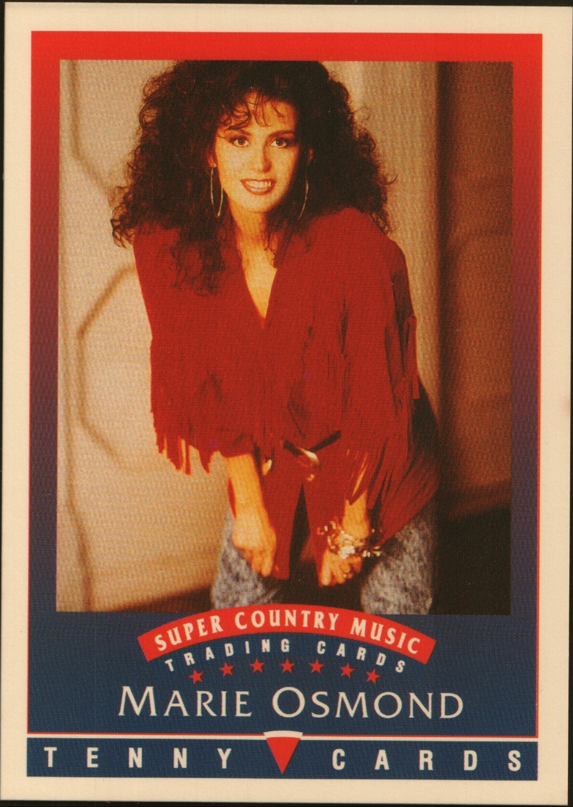 1992 Tenny Cards - Super Country Music -Marie Osmond 1992 Tenny Cards - Super Country Music -Marie Osmond