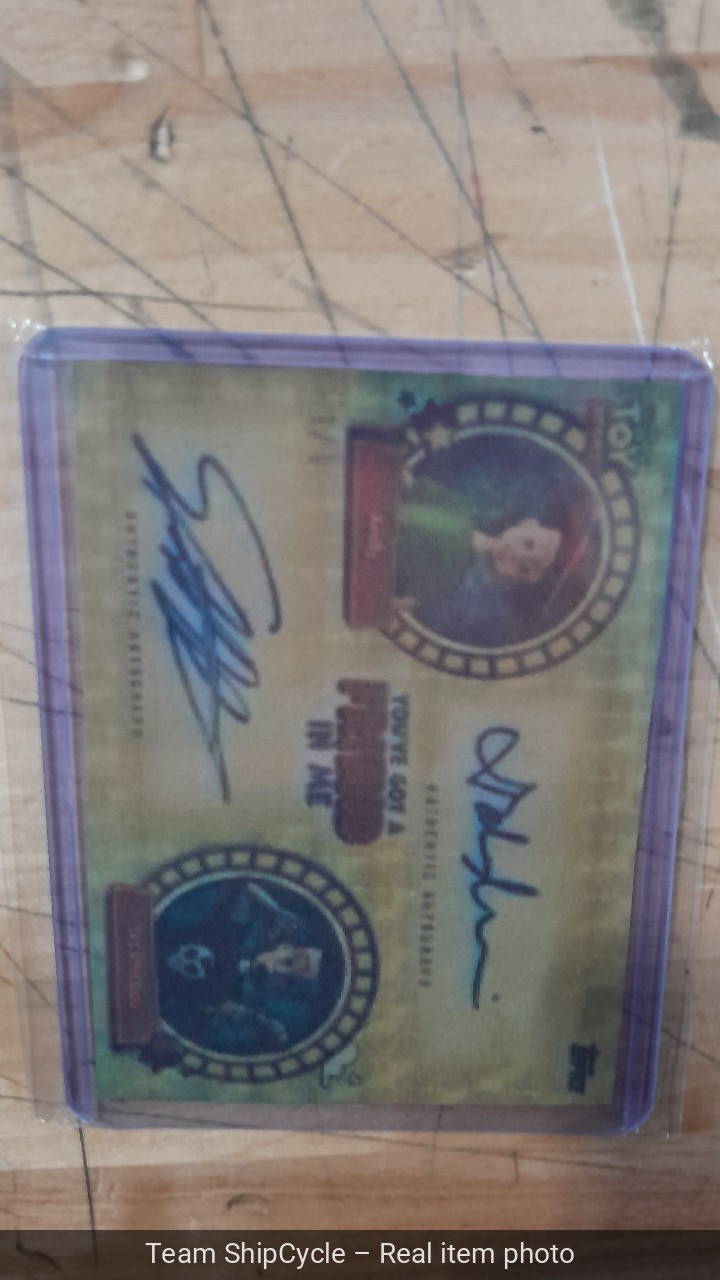 ANDY SID PHILLIPS 2025 TOPPS CHROME TOY STORY DUAL AUTO 11 SUPERFRACTOR G2U ANDY SID PHILLIPS 2025 TOPPS CHROME TOY STORY DUAL AUTO 11 SUPERFRACTOR G2U