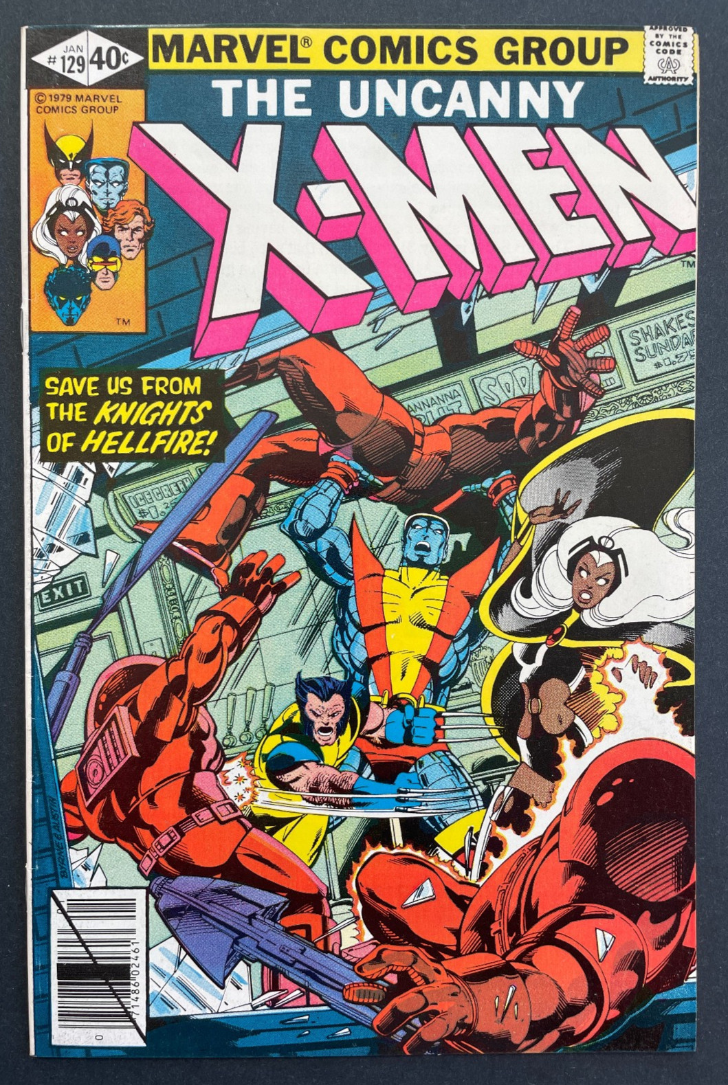 Uncanny X-Men #129 1st App Kitty Pryde & Emma Frost Marvel 1980 Comics Uncanny X-Men #129 1st App Kitty Pryde & Emma Frost Marvel 1980 Comics