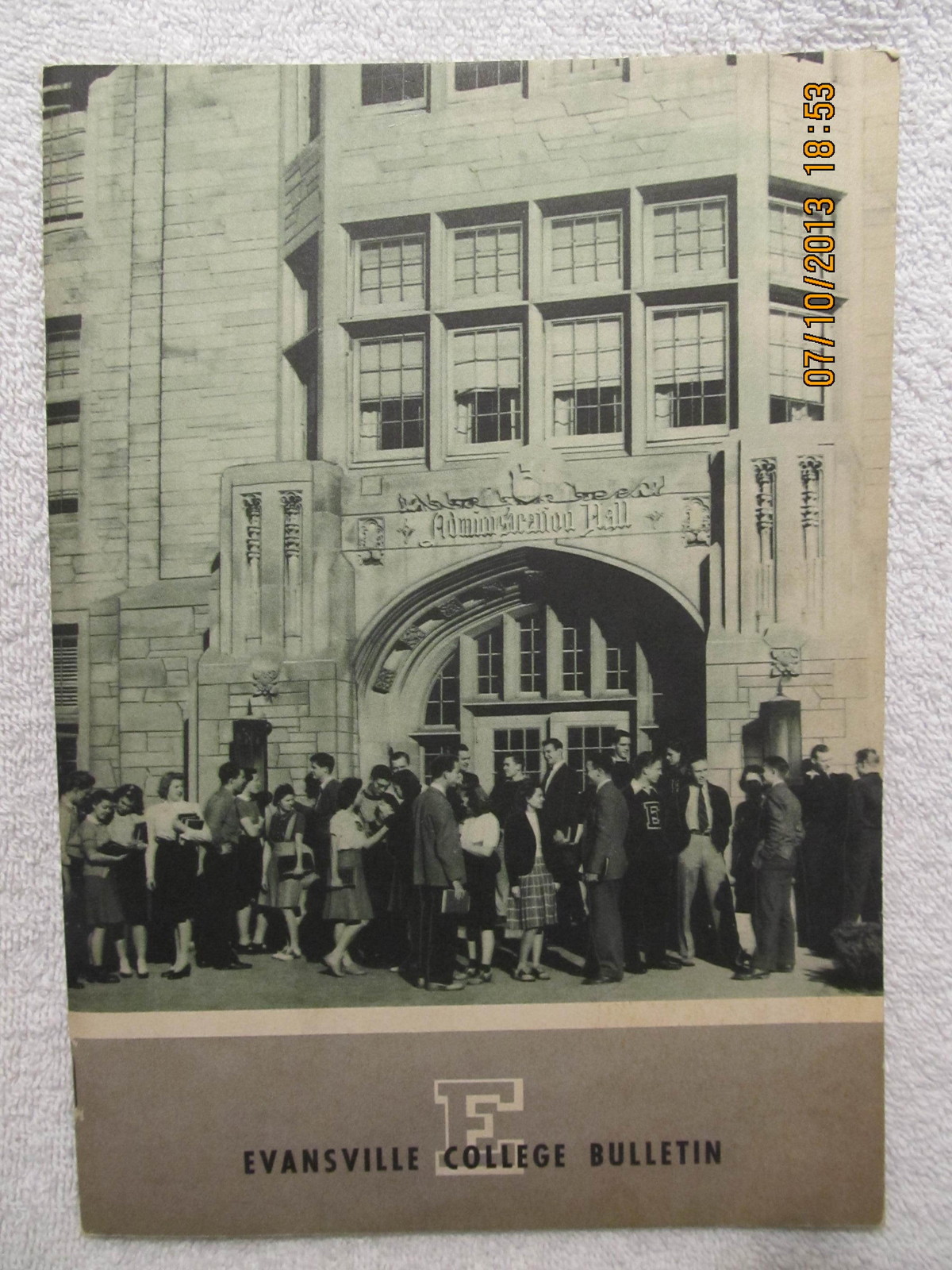1941 Evansville College Bulletin Booklet Filled With Information & Photos IN 1941 Evansville College Bulletin Booklet Filled With Information & Photos IN