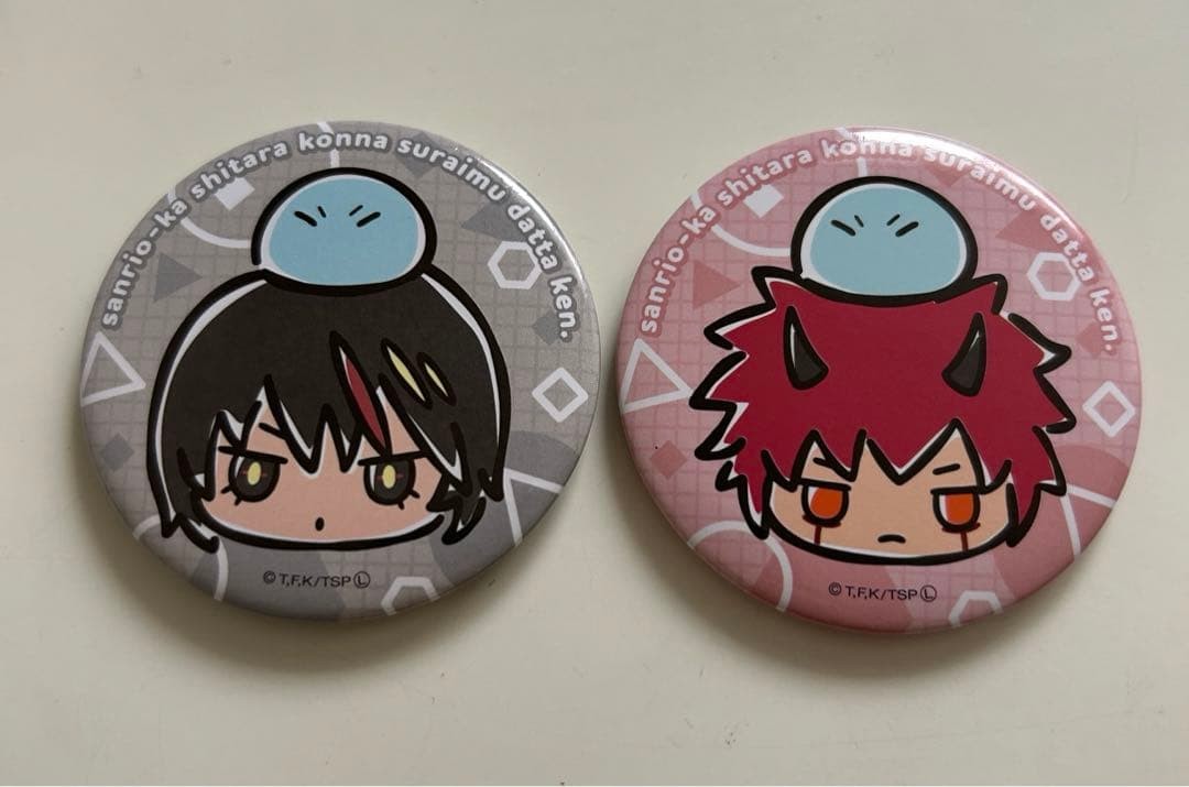 Tensura Can Badge Set of 2