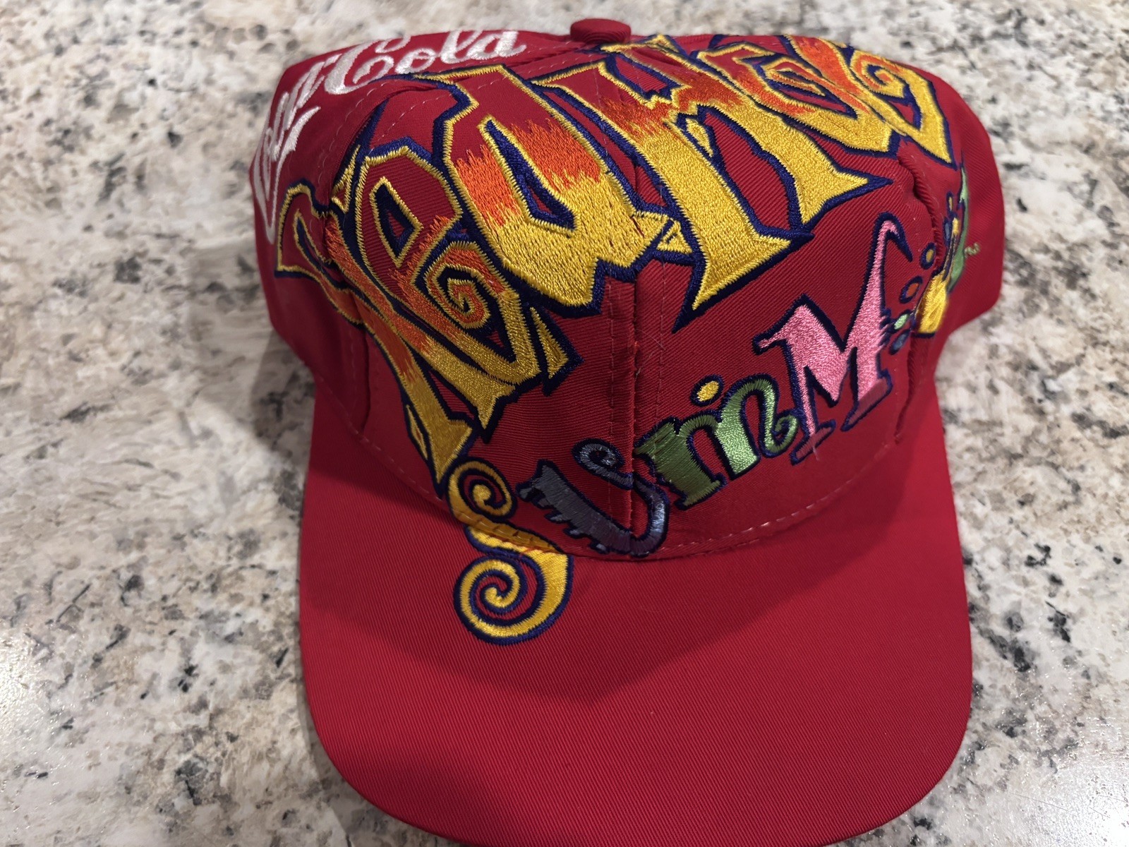 Vintage Rare Coca-Cola Always Red Hot Summer Snapback Hat Cap New Without Tags